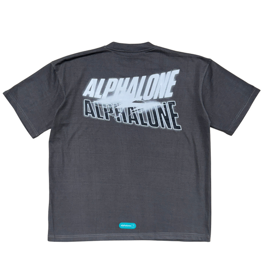 ALPHALONE : Grey T Shirt
